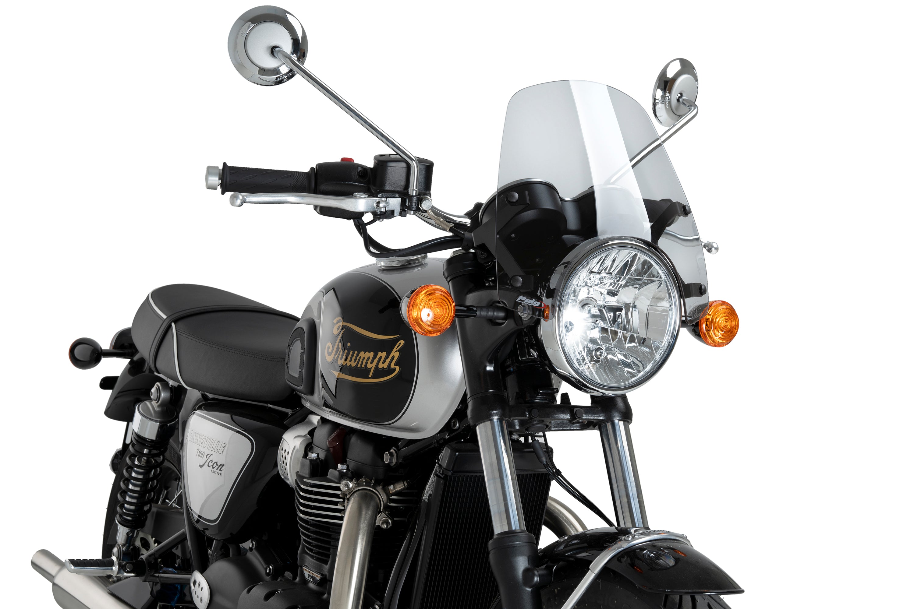 Puig Wind.New Generation Sport Triumph Boneville T100