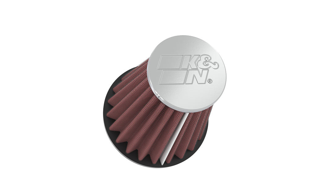 K&N Universal Clamp-On Air Filter 2-1/4"Flg, 3-1/2"B, 2"T, 4"H