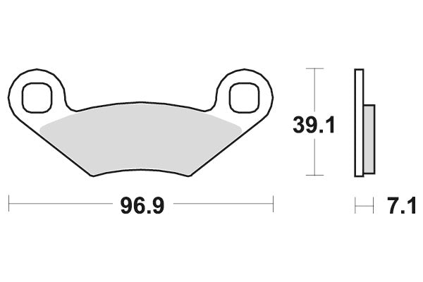 Sbs Jarrupalat Racing Sintered