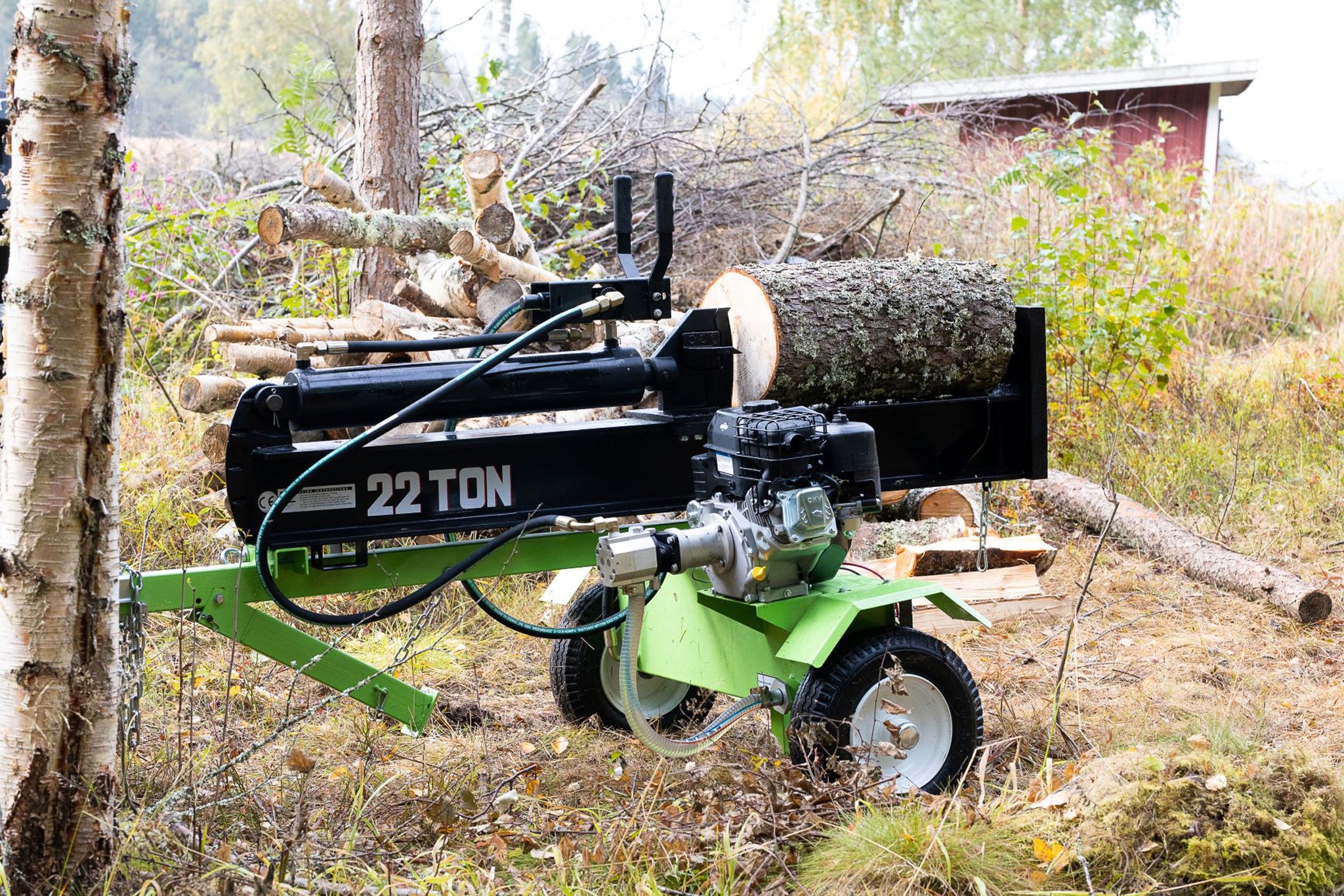 Bronco Puunhalkaisukone 22t Sähköstartilla