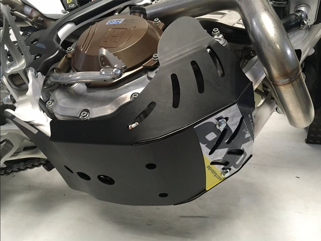 AXP Skid Plate Black Husqvarna FE250-FE350 17-19