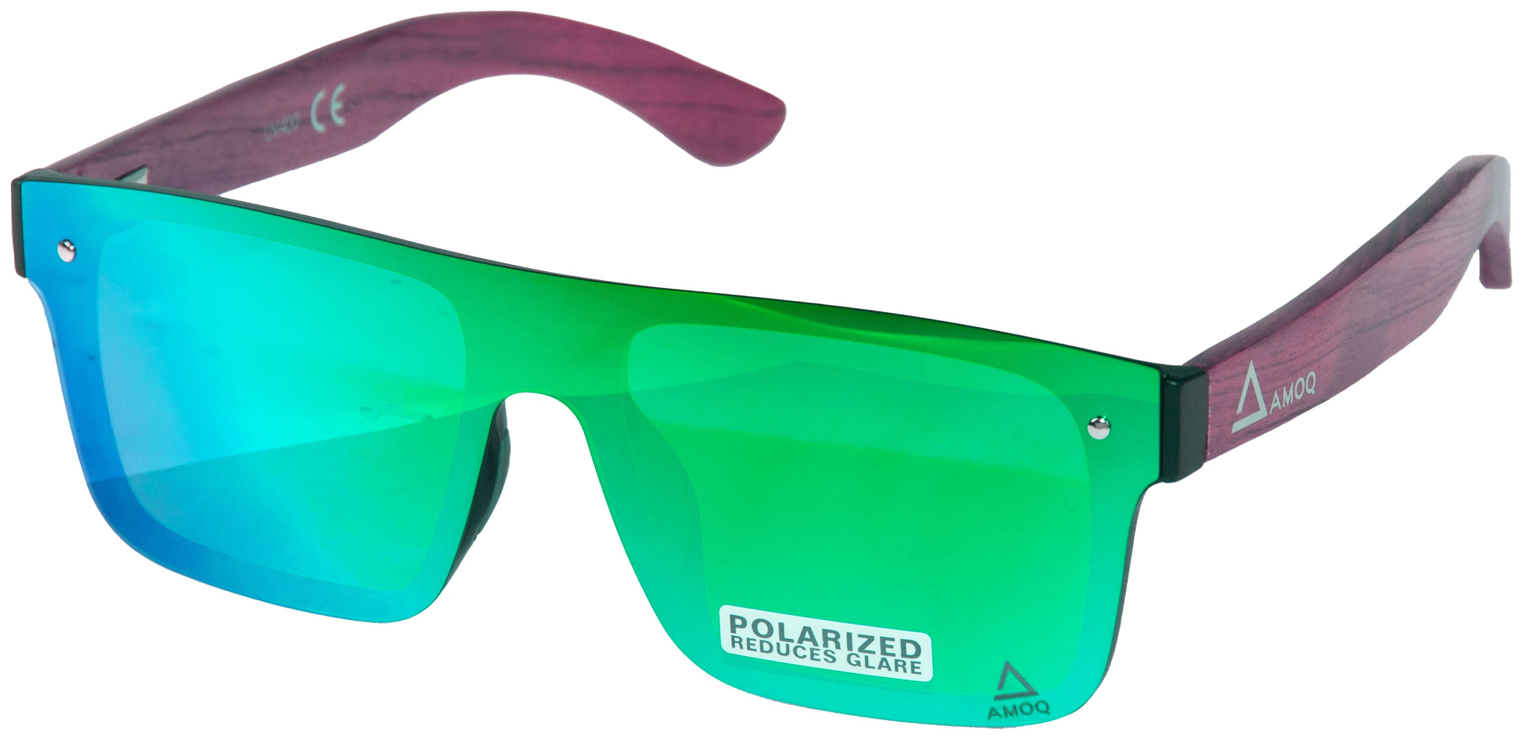 Burst Sunglasses PLRZD Wood