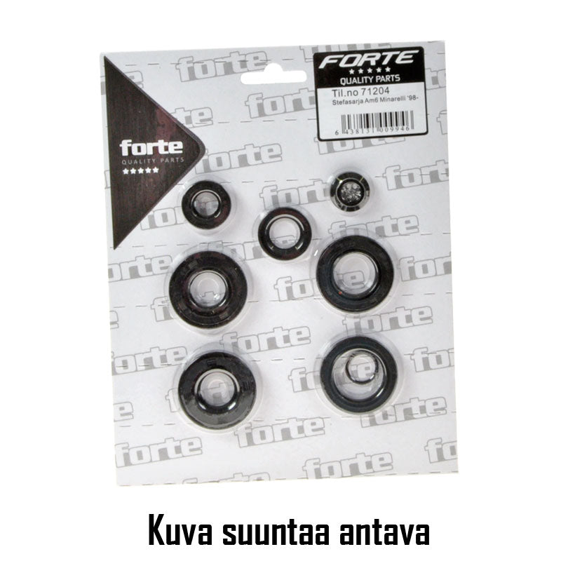 Forte Moottorin öljytiivistesarja, Tunturi, Puch, (6 kpl)