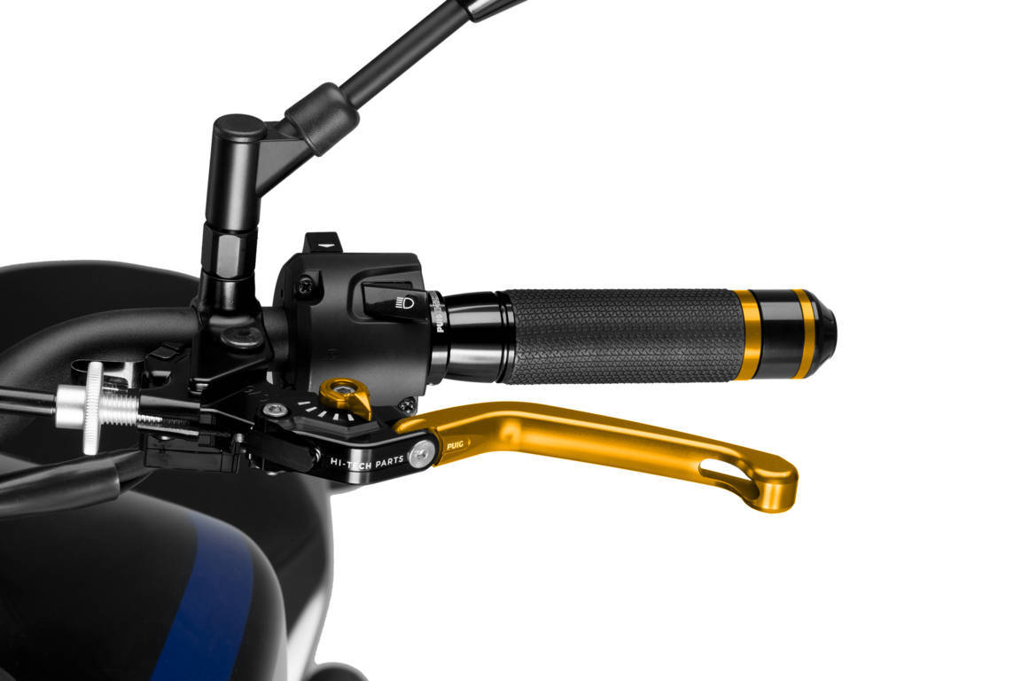 Puig Foldable Clutch Lever 3.0. C/Gold Selector C/Gold