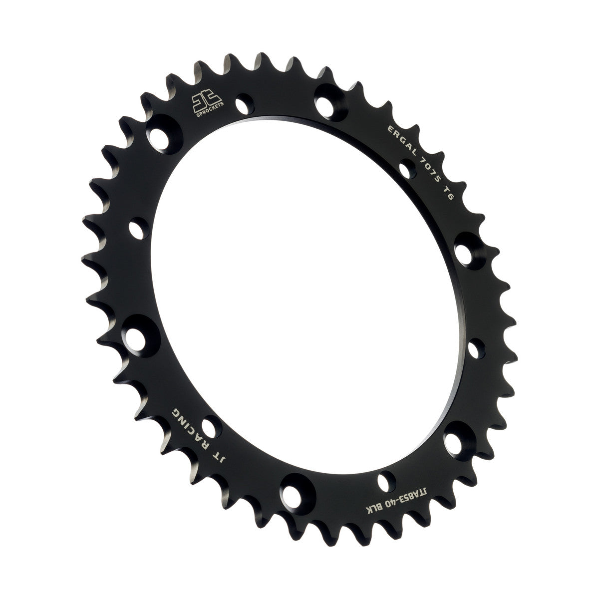 JT Takaratas Alumiini 7075 T6 Musta JTA853.48BLK