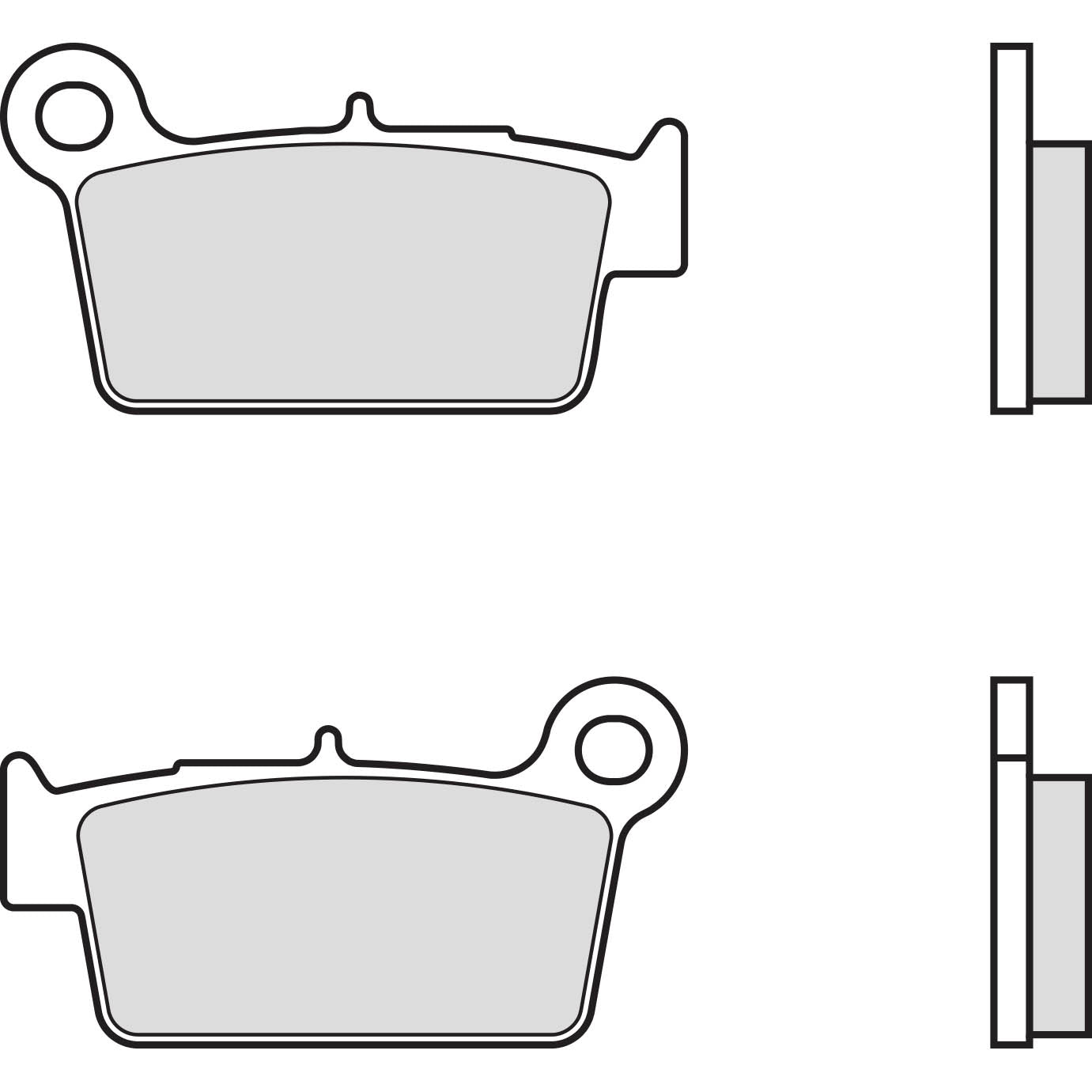 Brembo Jarrupalat Sintered Off-Road