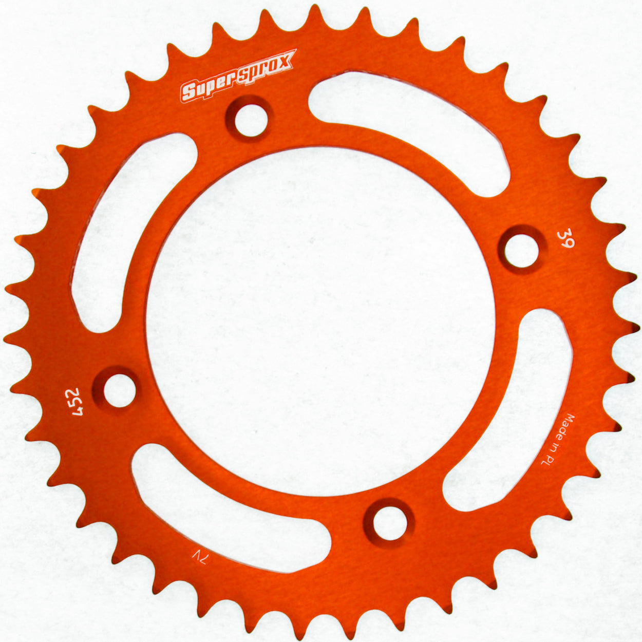 Supersprox Alu takaratas KTM SX50 14- Oranssi 39