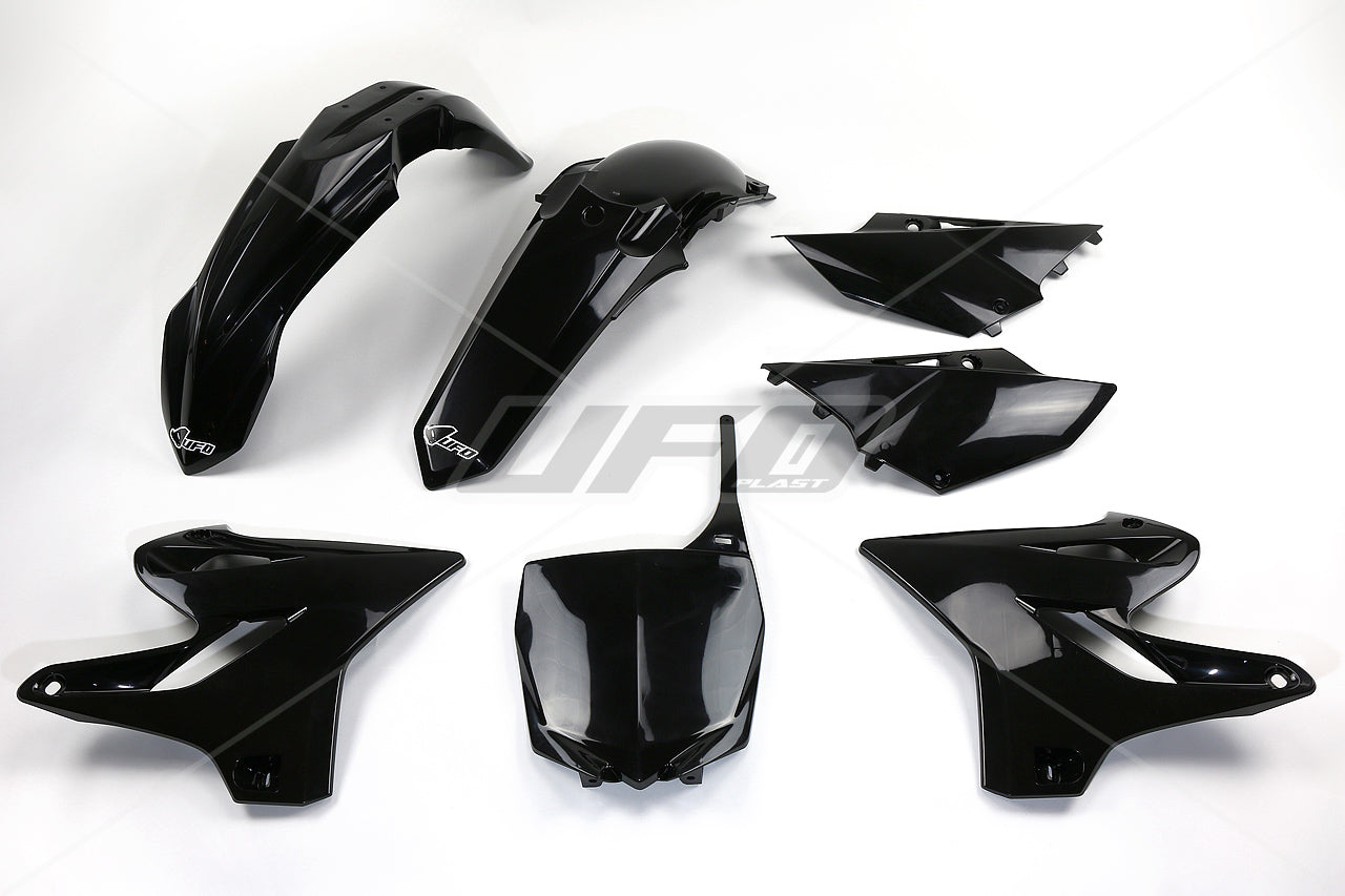 UFO Muovisarja 5-osainen Musta YZ125/250 15-