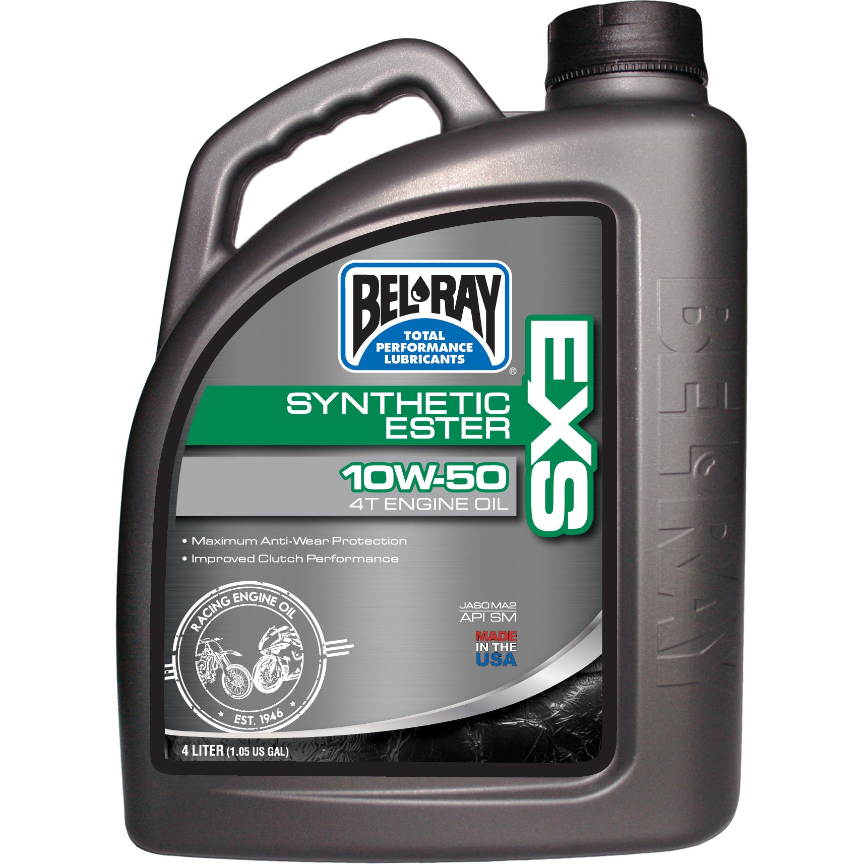 Bel-Ray EXS Full Synthetic Ester 4T 10W-40 4L