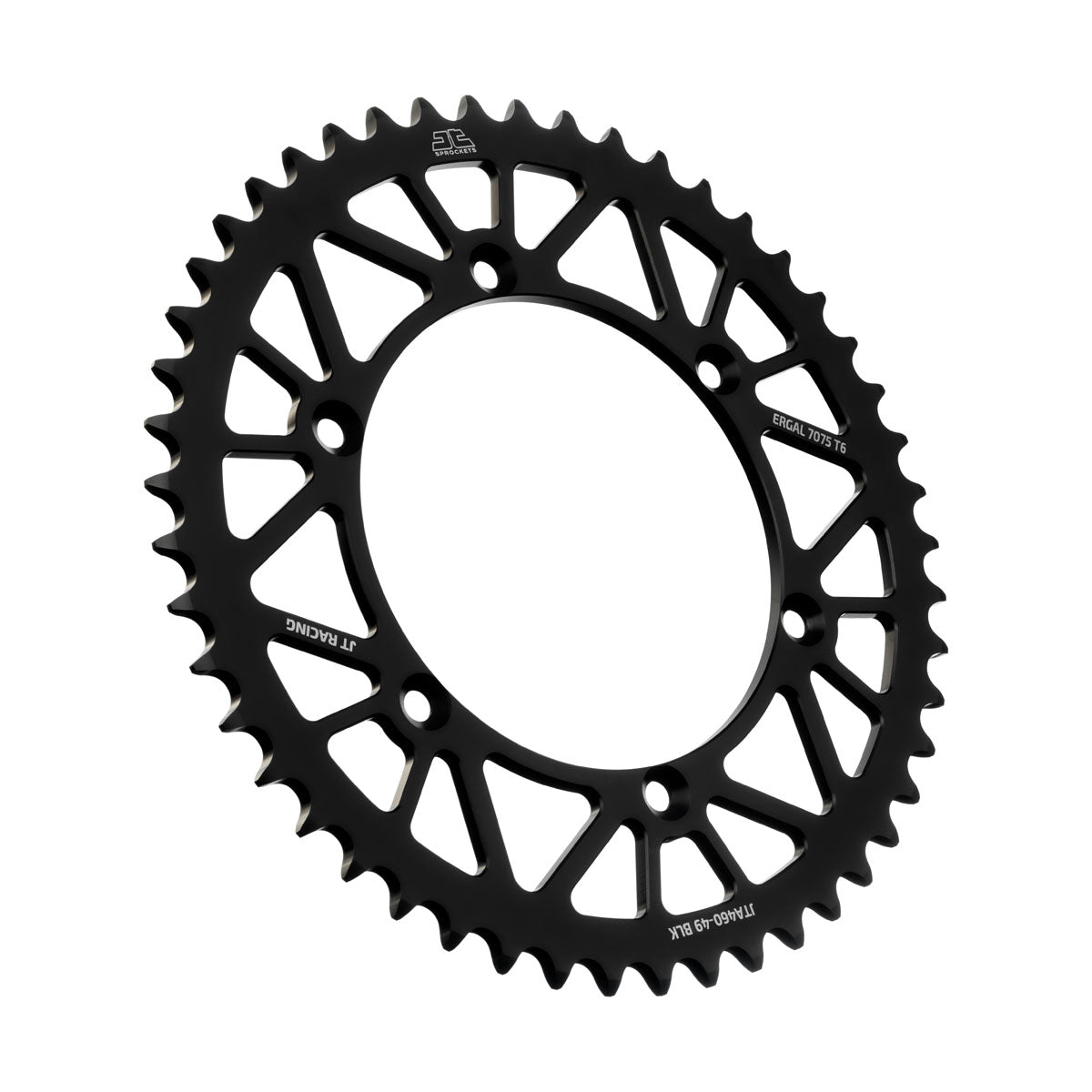 JT Takaratas Alumiini 7075 T6 Musta JTA460.49BLK