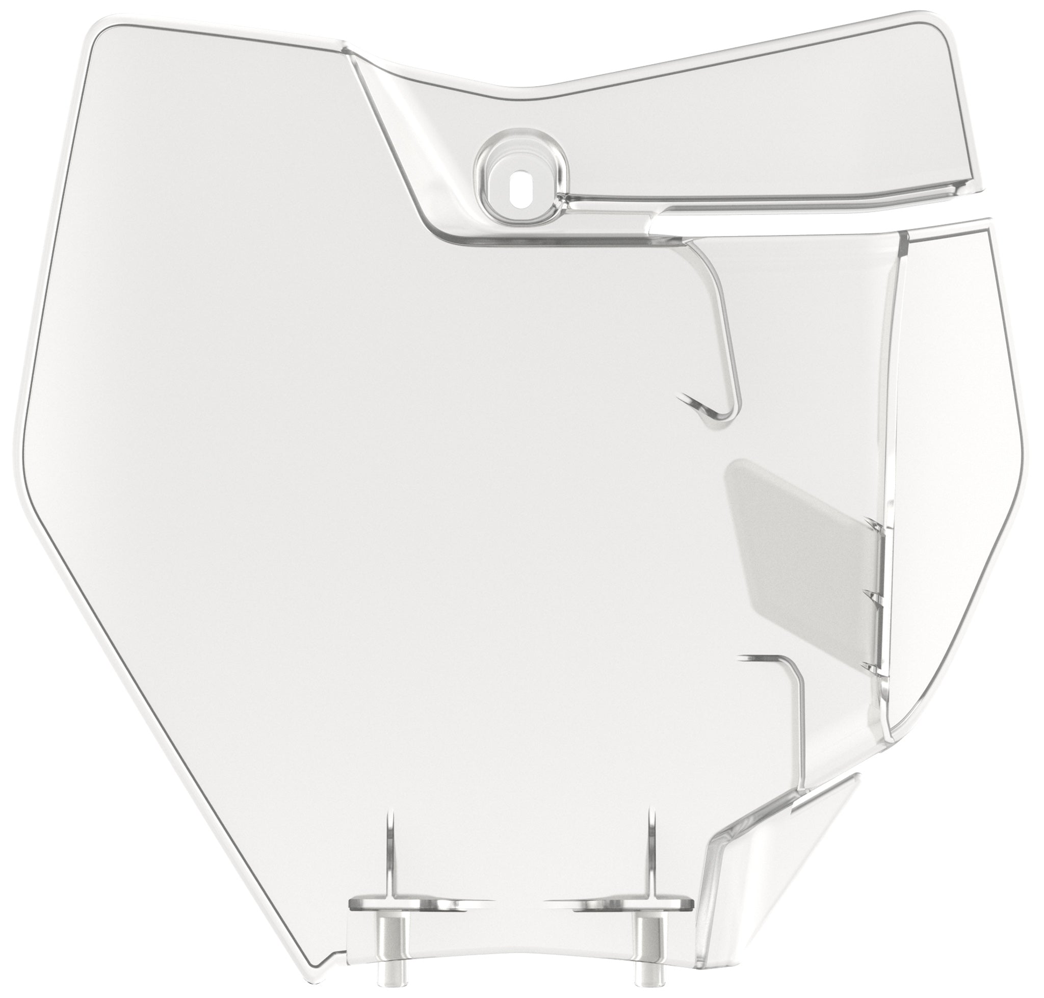 Polisport number plate KTM SX/SXF/XCF (16->) Clear 99
