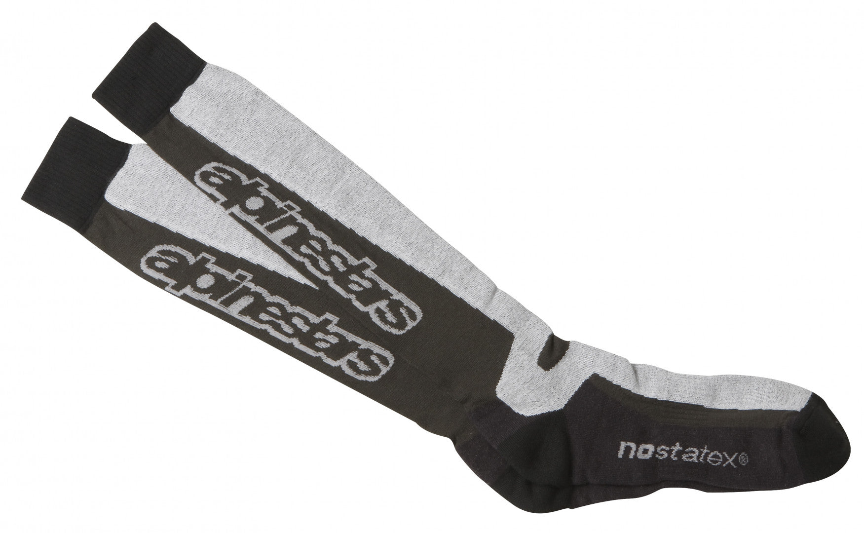 THERMAL TECH SOCKS - BLACK GRAY  L/XL