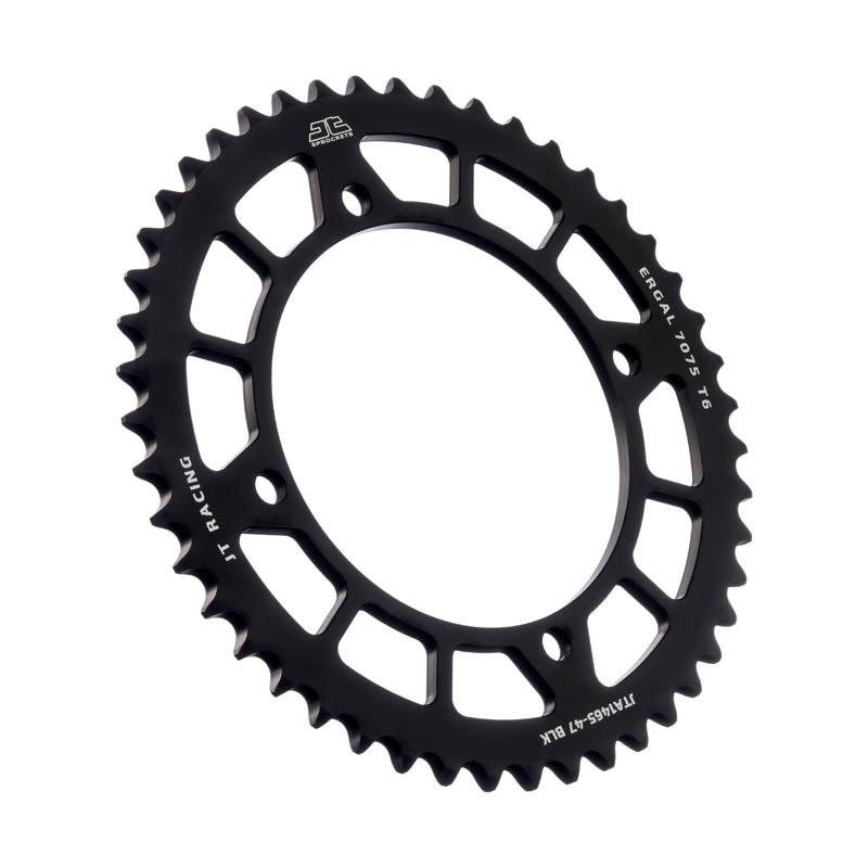 JT Takaratas Alumiini 7075 T6 JTA1465.46BLK Musta