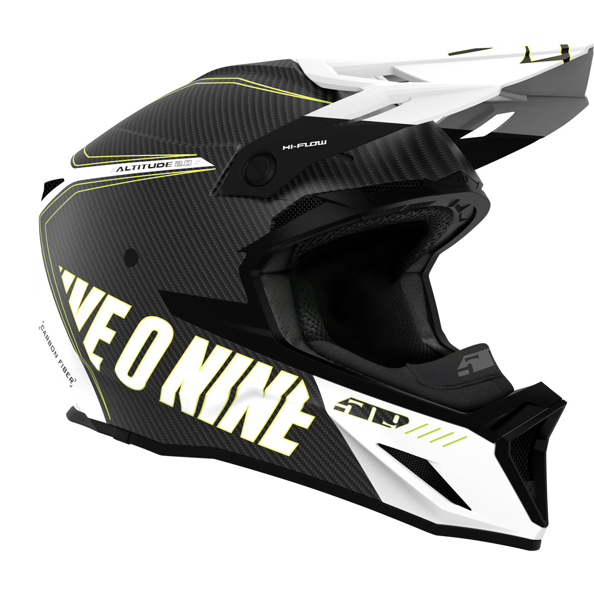 Altitude 2.0 Carbon Fiber 3K Hi-Flow Kelkkakypärä