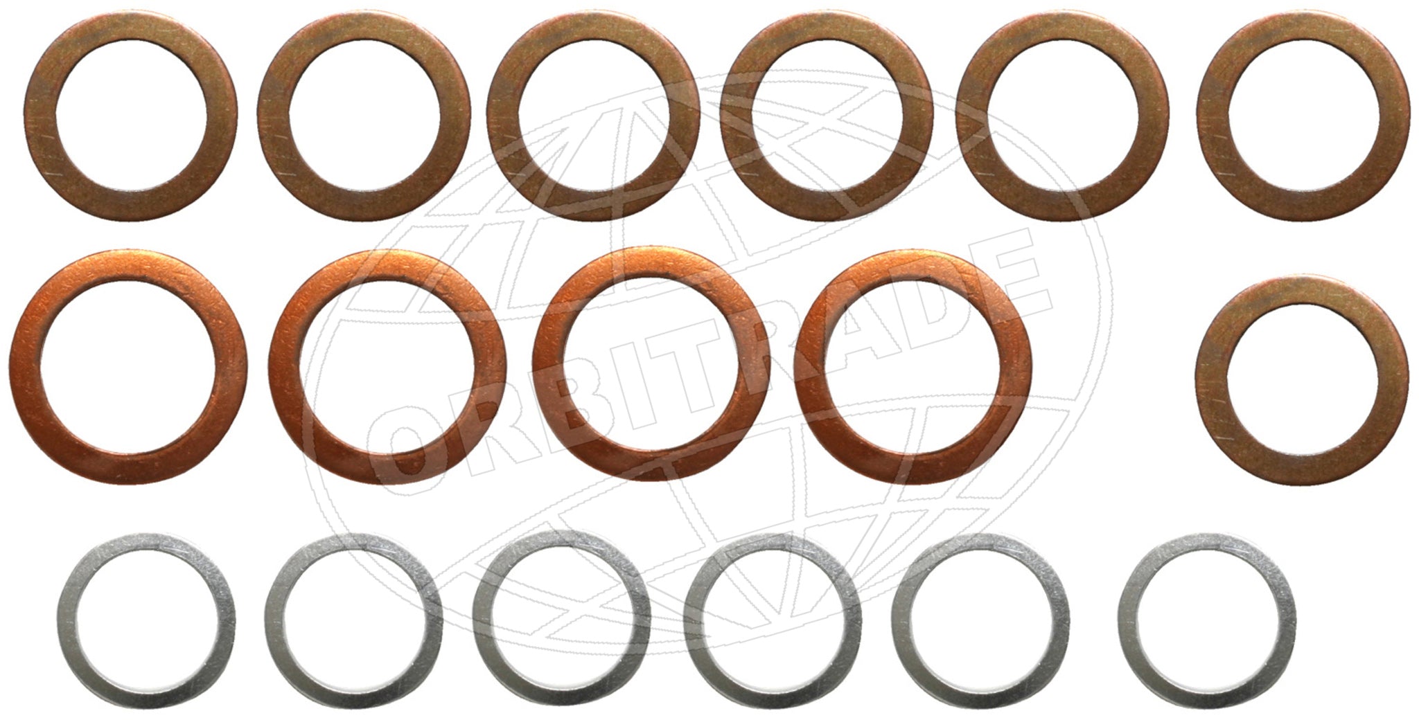 Orbitrade, sealing washer kit