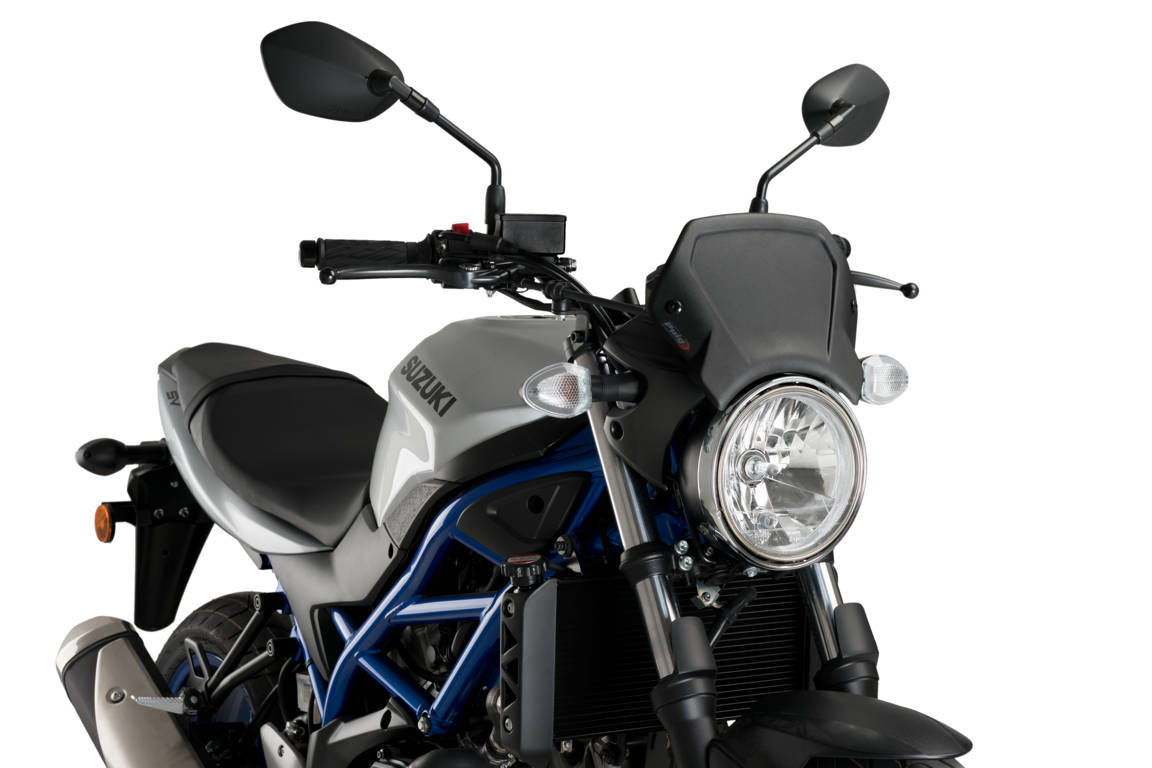 Puig Aluminium Front Plate Universal Fork /Black