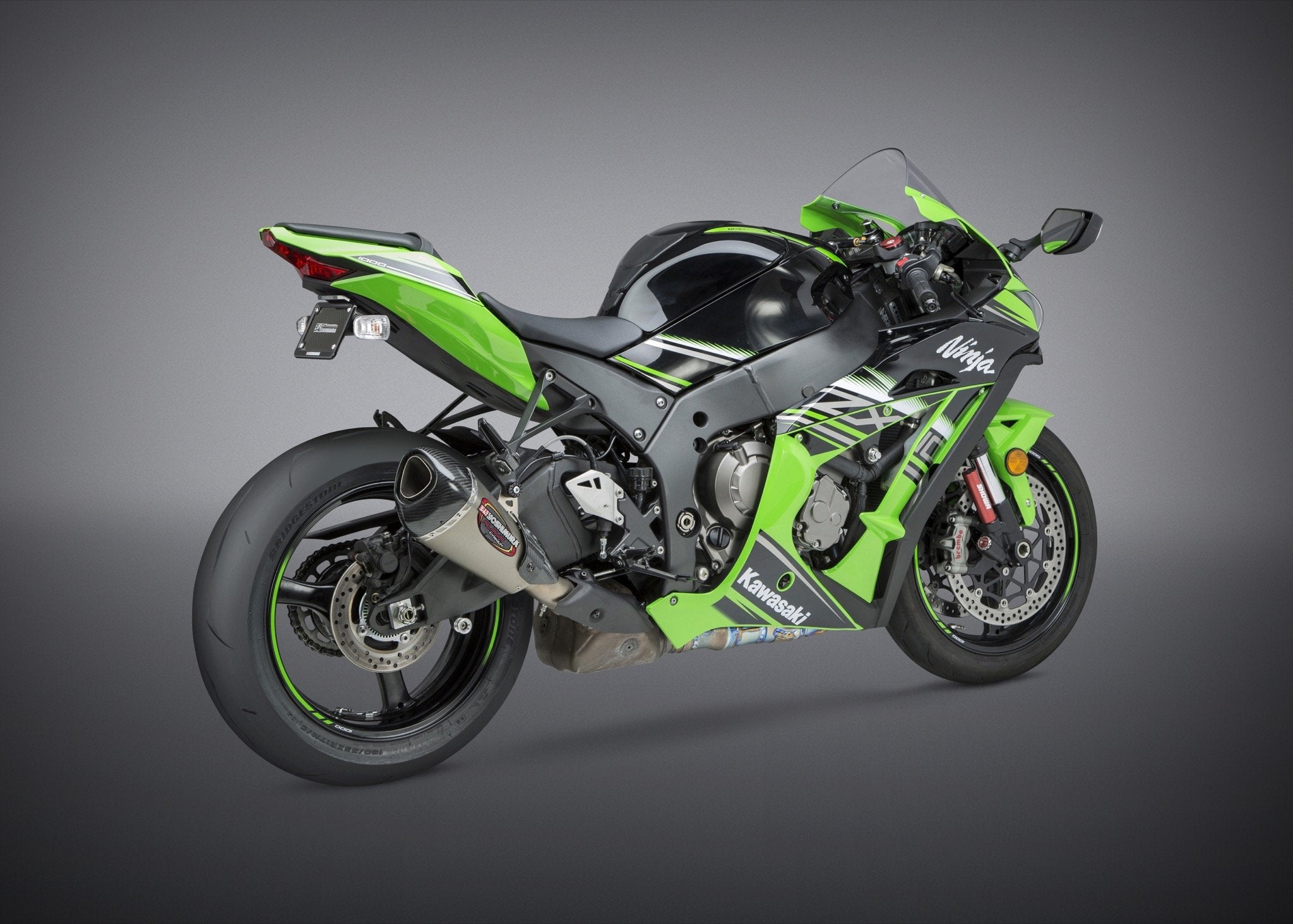 Yoshimura Kawasaki Zx-10R/Rr 2012-19 Street Alpha T So Ti-Ti-Cf Works Finish