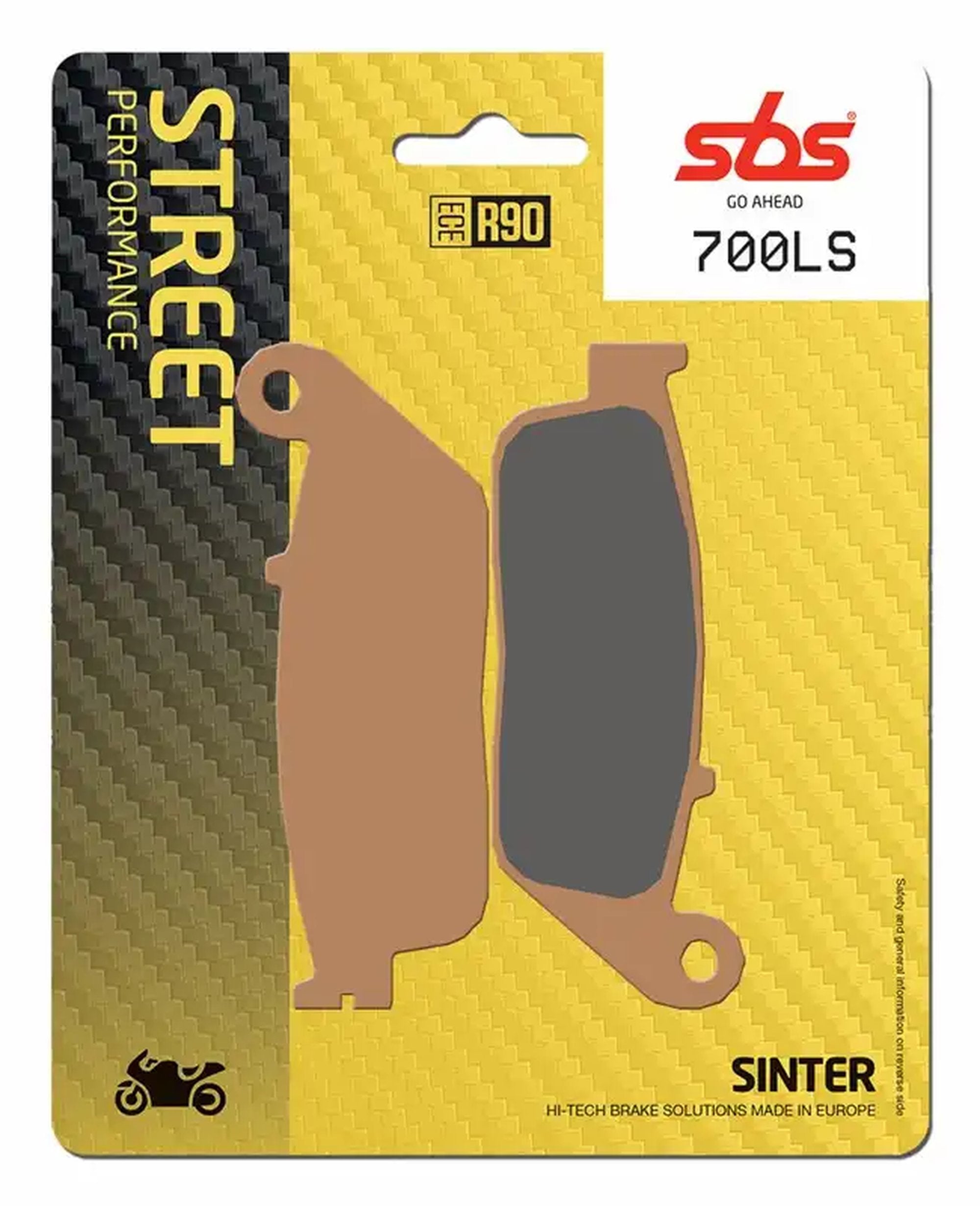 Sbs Jarrupalat Sintered Taakse