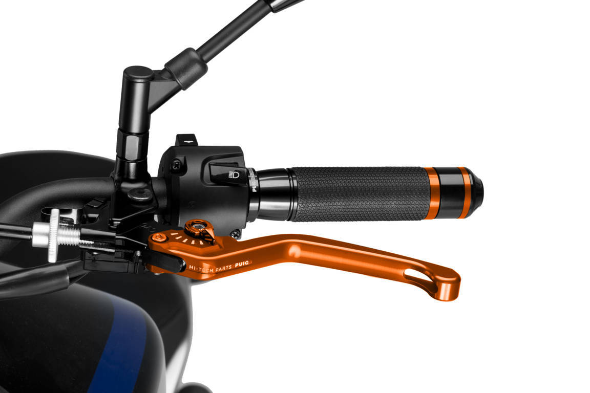 Puig Unfoldable Clutch Lever 3.0. C/Orange Selector C/O