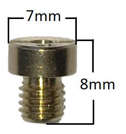 Pääsuutin, # 120 , Pyöreä, 5mm, Yhteensopiva: Dellorto