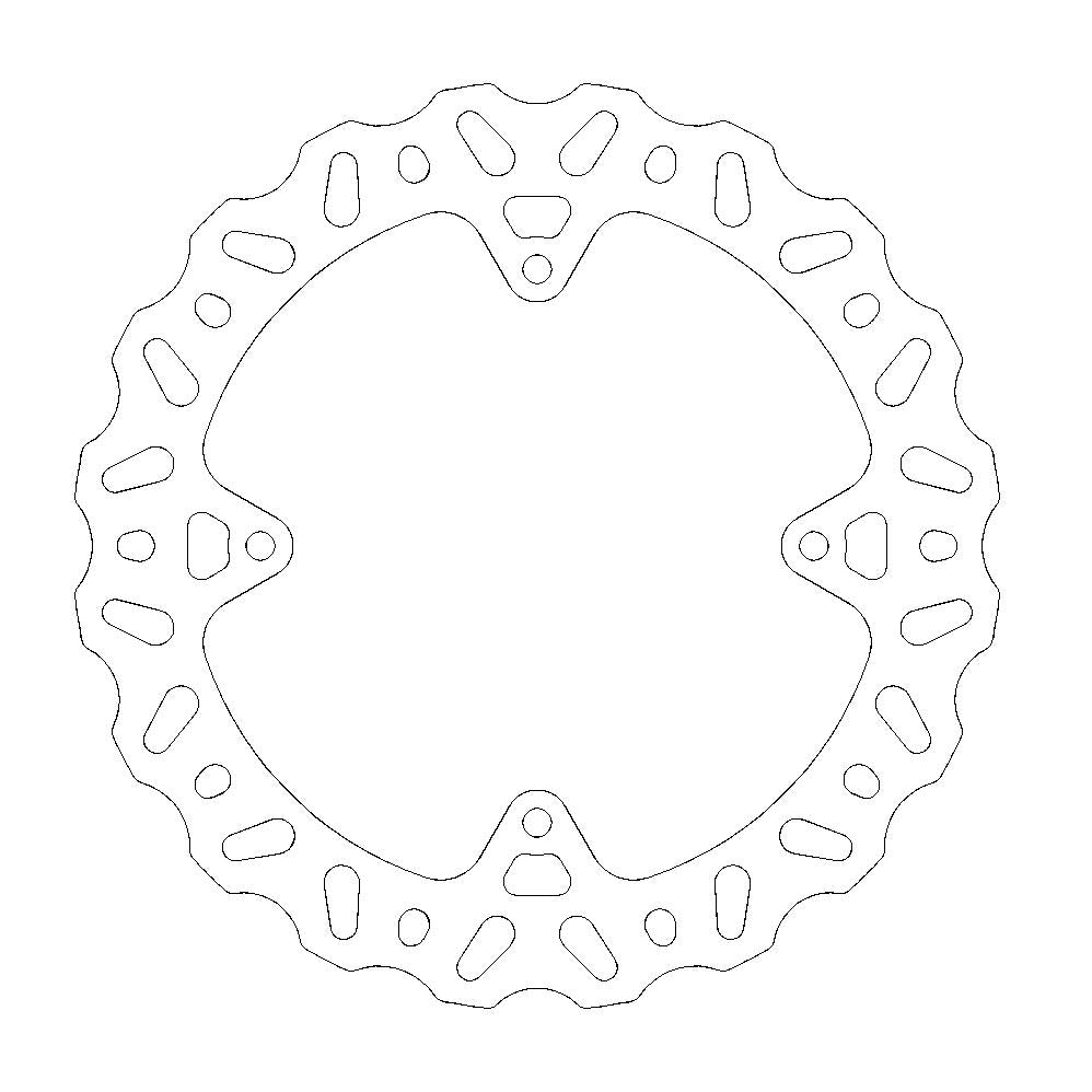 Moto-Master Nitro rear disc KTM: SX85