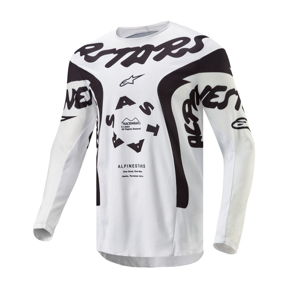 Alpinestars Paita Racer Hana Valkoinen Musta