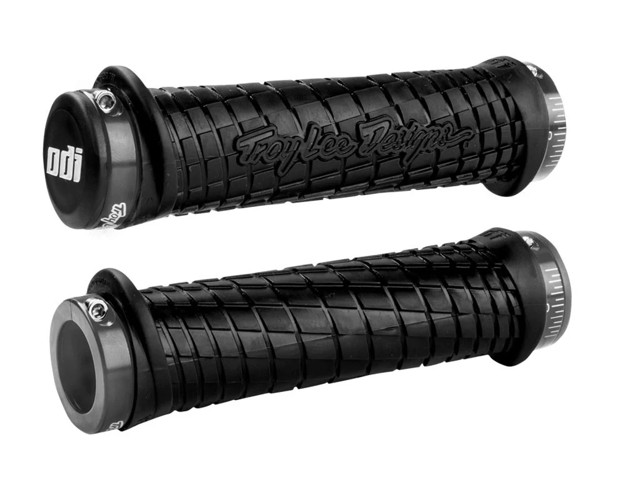 ODI LOCK-ON Grips Troy Lee Designs Signature Series Black W/Graphite