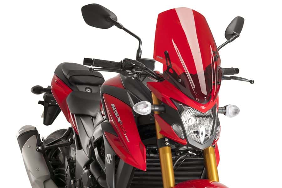 Puig Winds. N.G. Touring Suzuki Gsx-S750 17-18'' C/Red