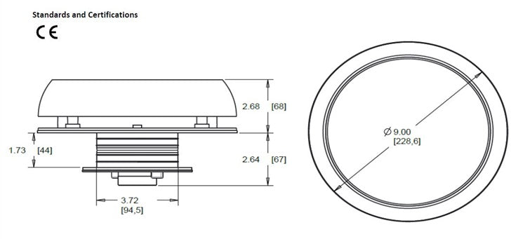 Marinco Aurinkokennoventtiili 3'' RST