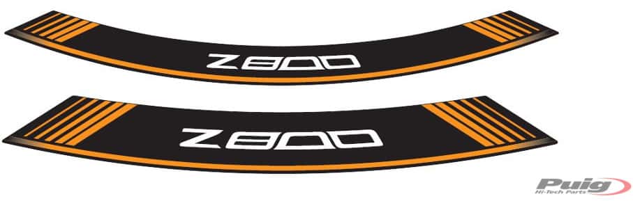 Puig Kit 8 Rim Strips Z800 C/Orange