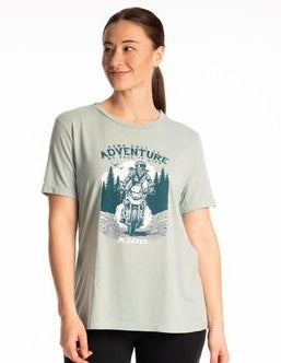 Naisten Adventure Tri-blend T-paita