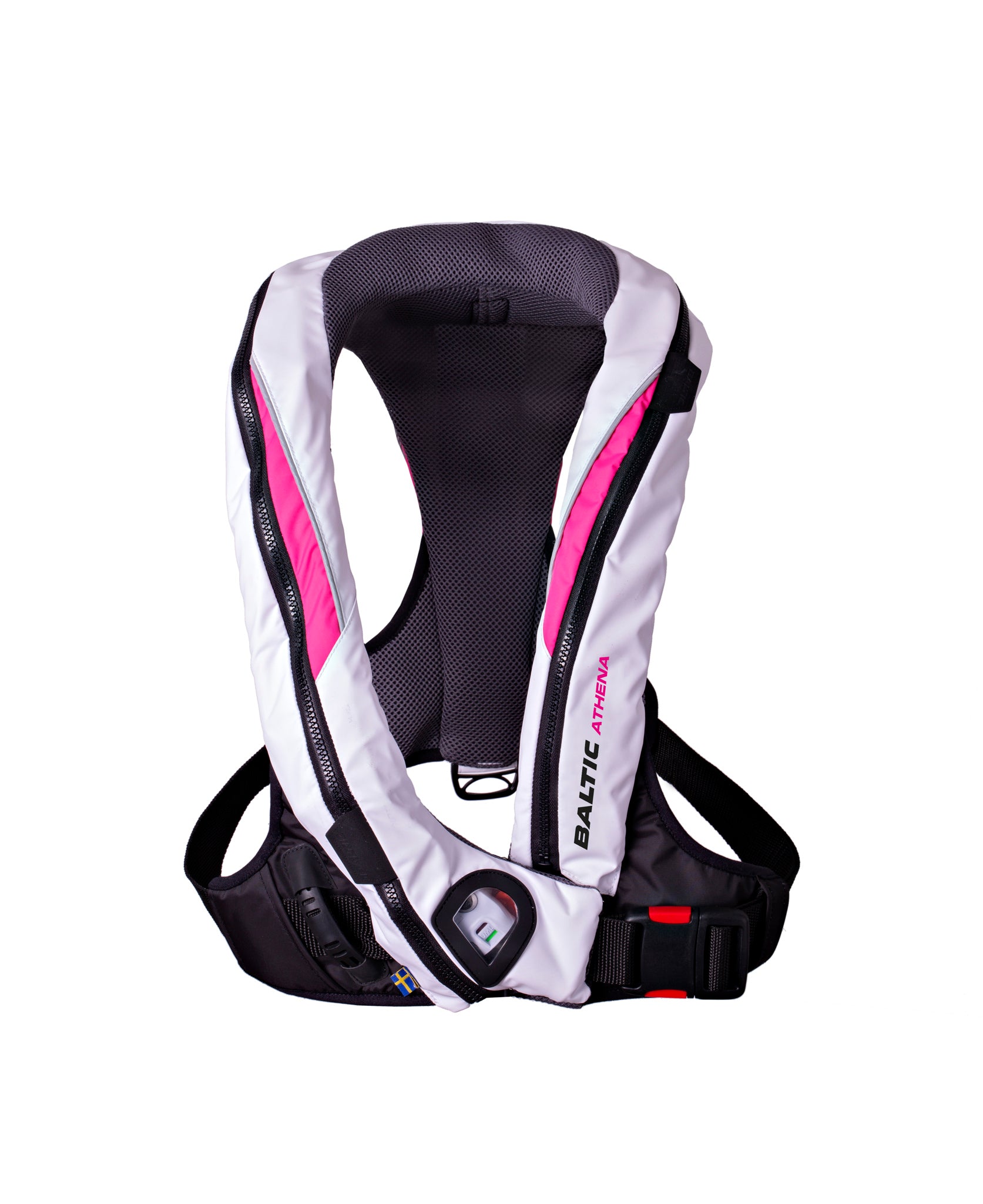 Baltic Athena 165 auto ilmatäytteinen pelastusliivi valkoinen/pinkki 40-120kg
