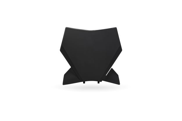 UFO Etunumerokilpi SX/SX-F 125-450 23- Musta 001