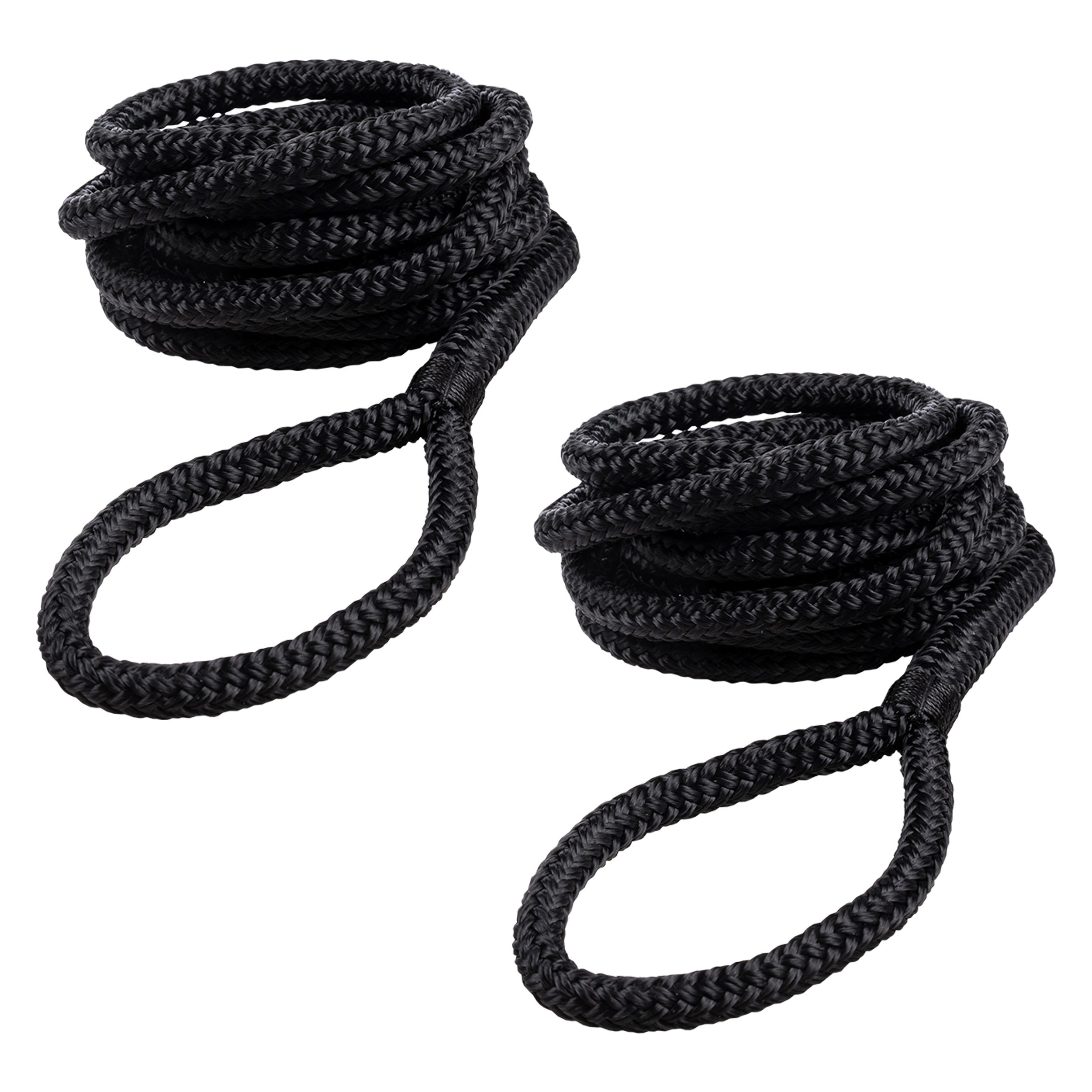 Qvarken Lepuuttajaköysi 8mm 2m musta 2kpl