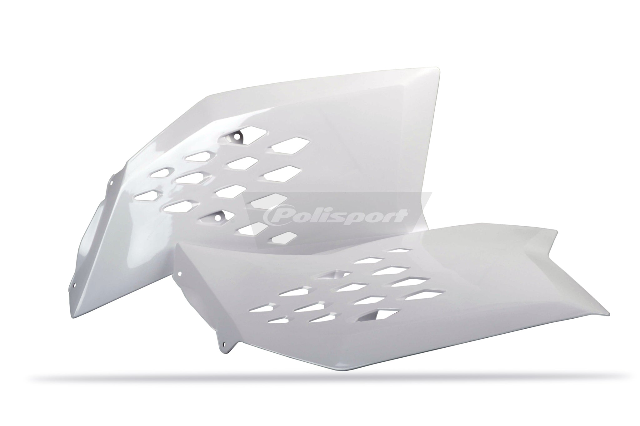 Polisport Radiator Scoops KTM SX/SX-F(07-10)EXC/EXC-F(08-11)XC/XC-F white ktm