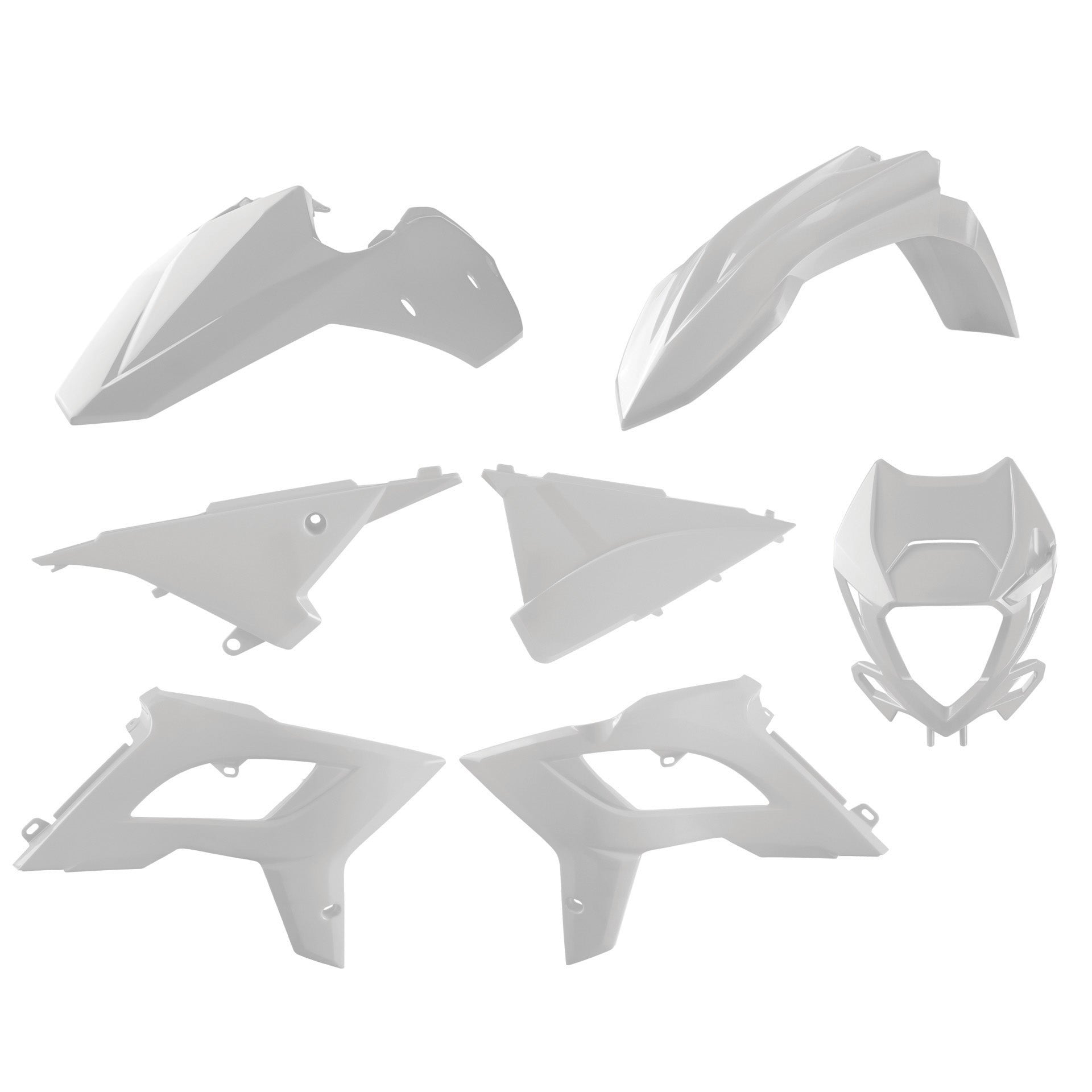 Polisport Plastic Kit Restyling BETA RR 2T/4T (13-17) WHITE