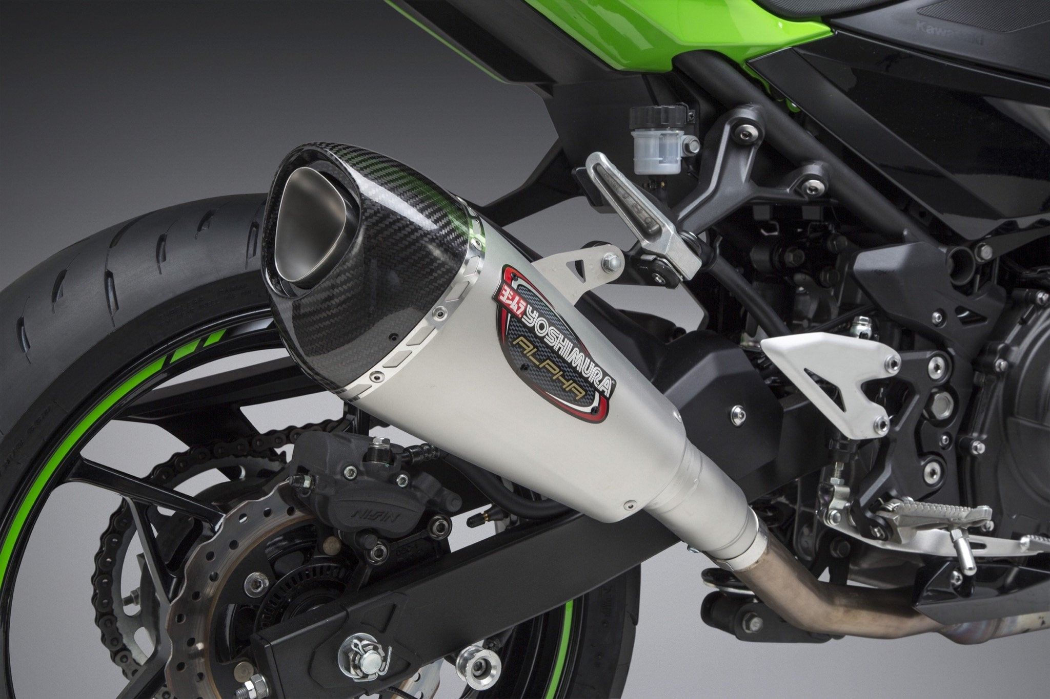 Yoshimura Ninja 400 18-19 / Z400 2019 Street Alpha T So Ss-Ss-Cf Works Finish