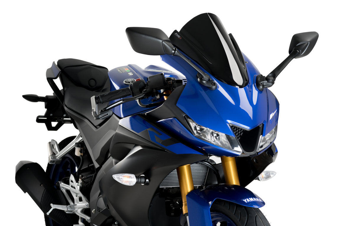 Puig Racing Screen Yamaha Yzf-R125 19'- C/Black
