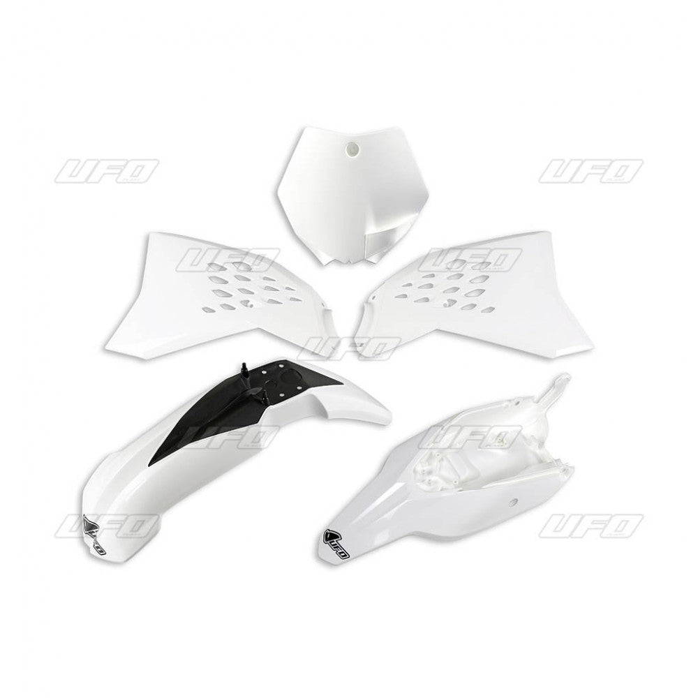 UFO Muovisarja 5-osainen Valkoinen 047 KTM SX65 12-15