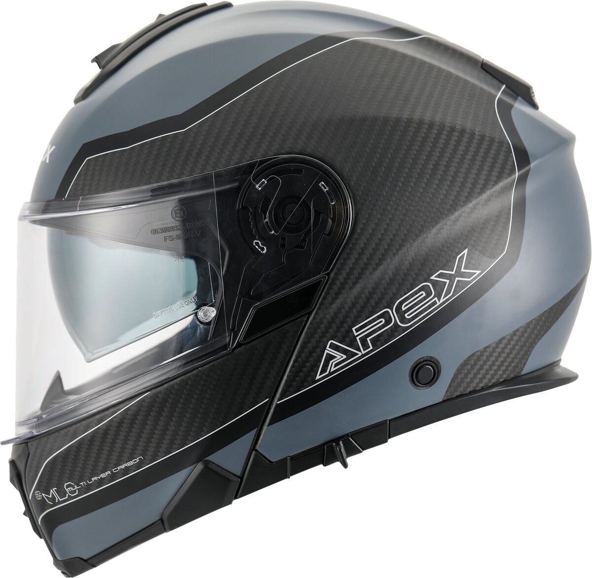 MC500 Carbon Dolomites Avattava kypärä