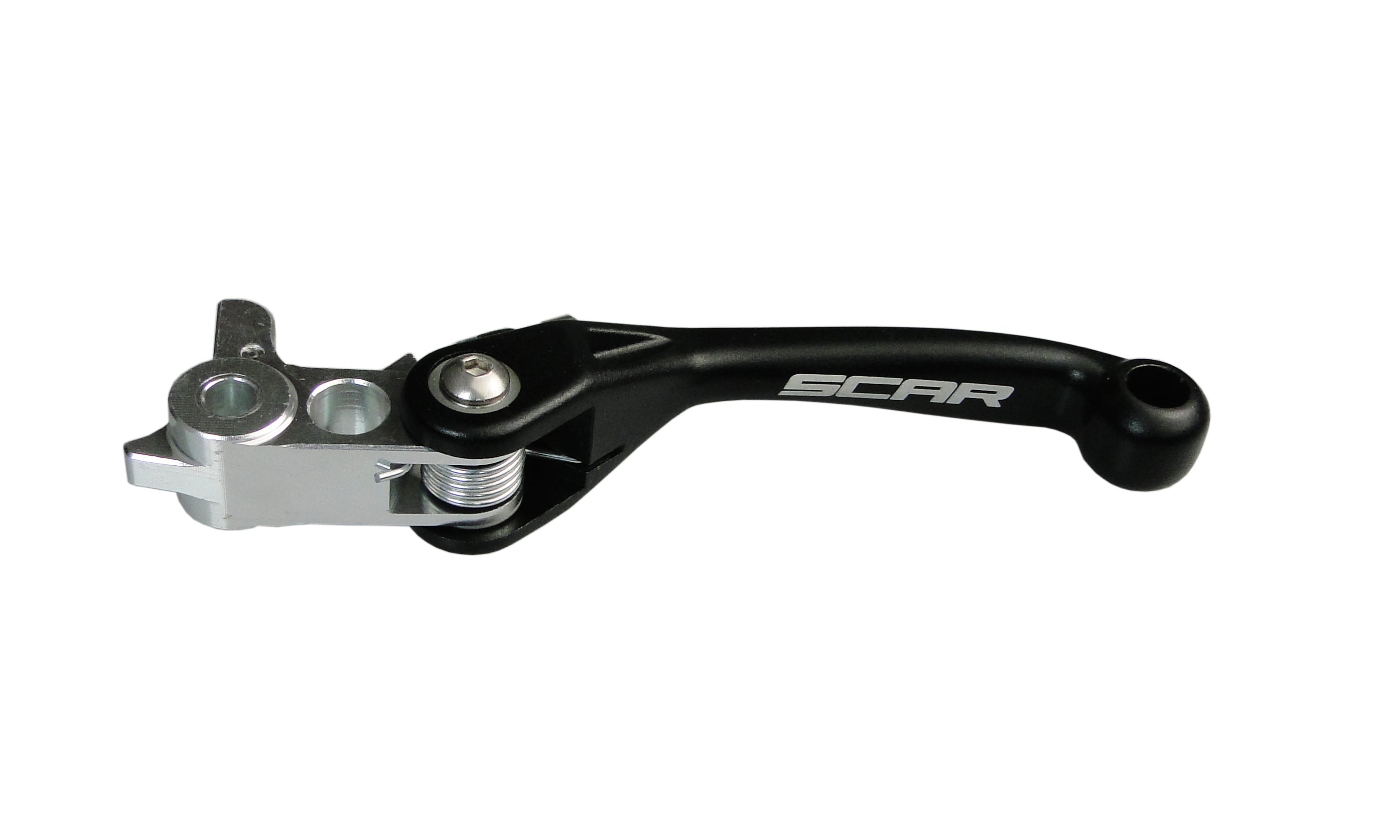 Scar Unbreakable Pivot Clutch Lever - Kawasaki/Suzuki/Yamaha Black color