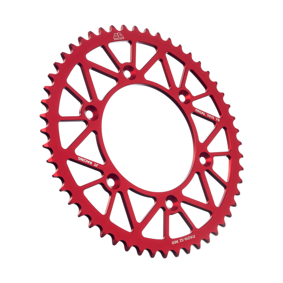 JT Takaratas Alumiini 7075 T6 Punainen JTA210.52RED