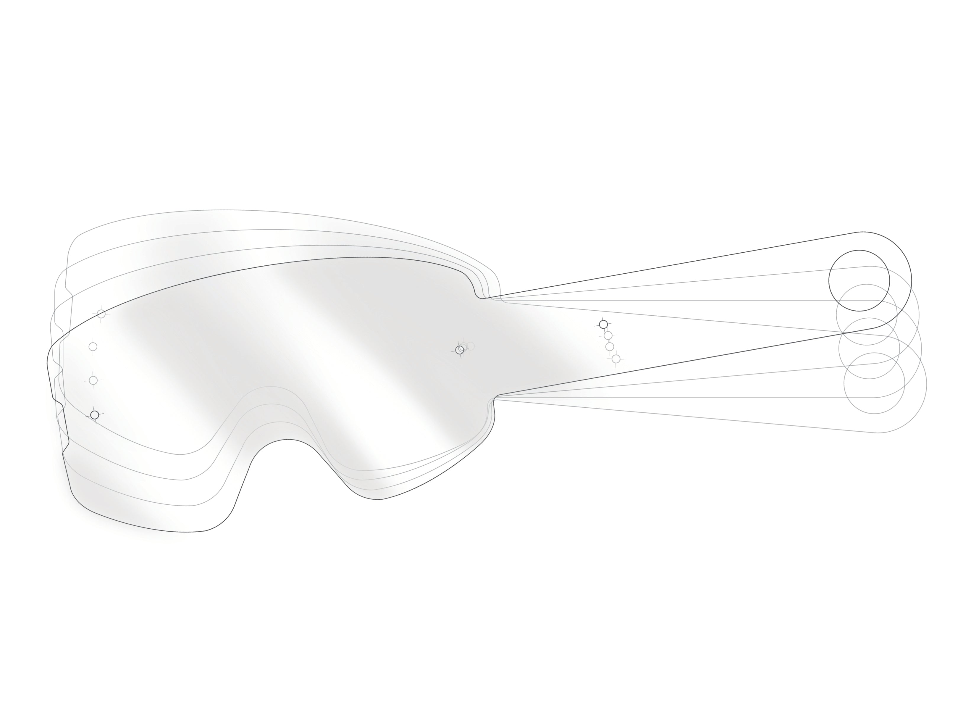 Tear Off Refills for Kingpin Lenses