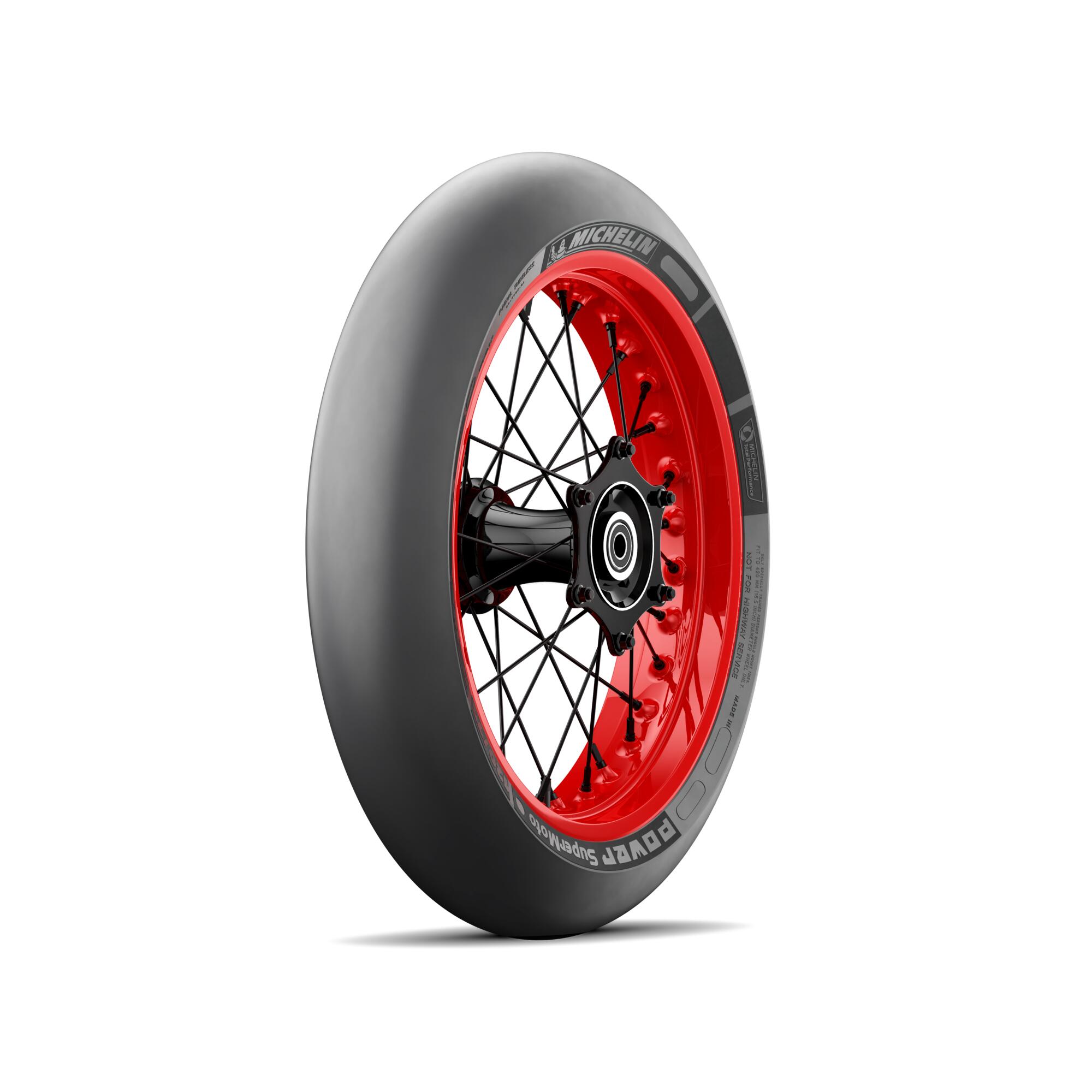 Michelin Power Supermoto Slick Medium 120/75 R 16,5 TL Fr