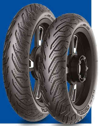 Michelin City Grip Saver 100/80-14 M/C 48S TL F/R