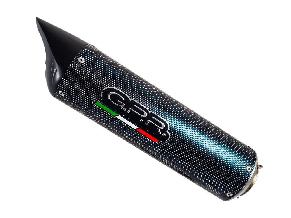 GPR Honda Cbr 600 Rr 2005/06 EC-Approv. slip-on exhaust catalized Tiburon Poppy