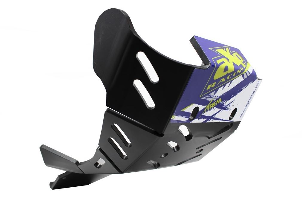 AXP Xtrem HDPE Skid Plate Black Sherco 250SEF FACTORY-300SEF FACTORY-250SEFR-300