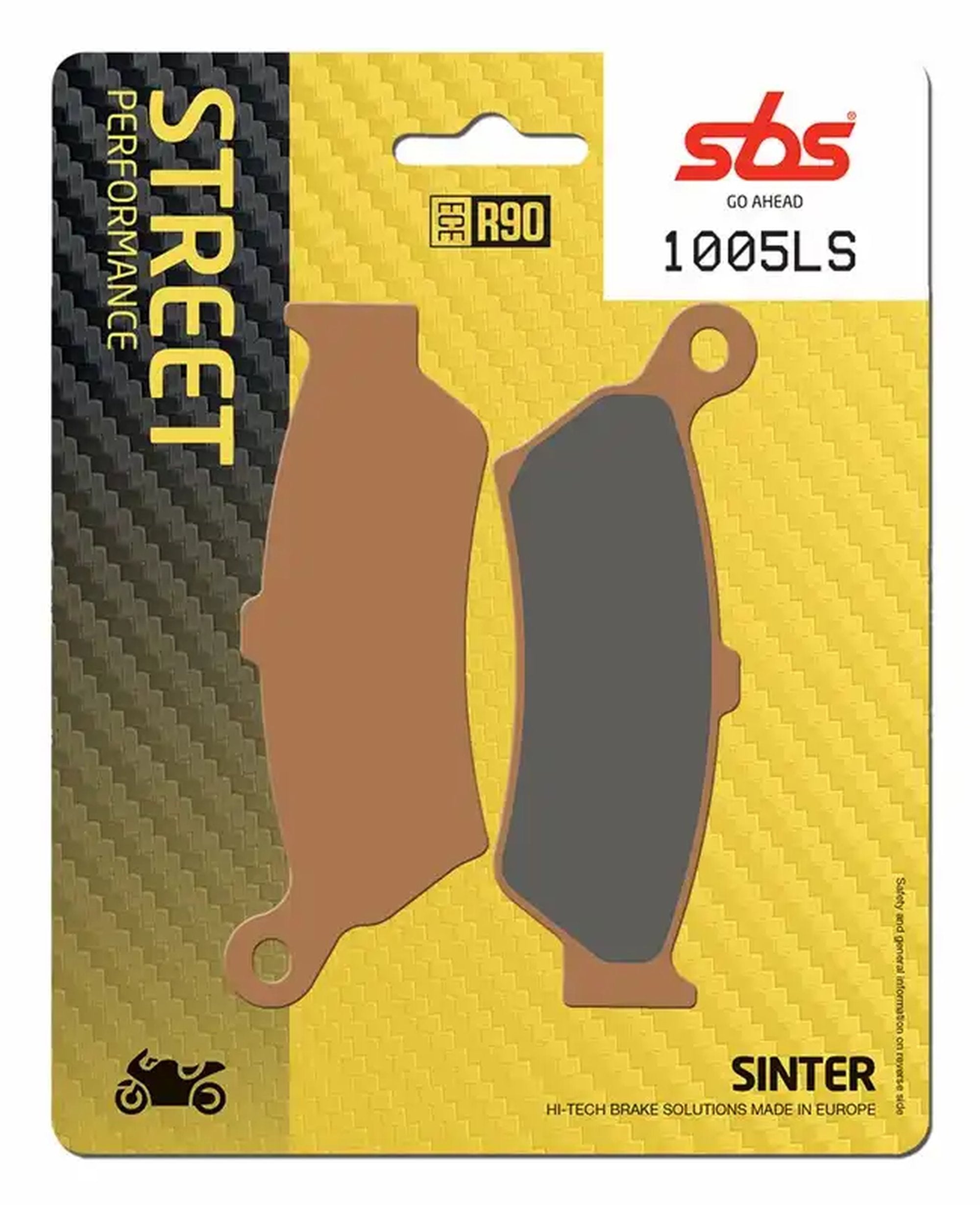 Sbs Jarrupalat Sintered Taakse