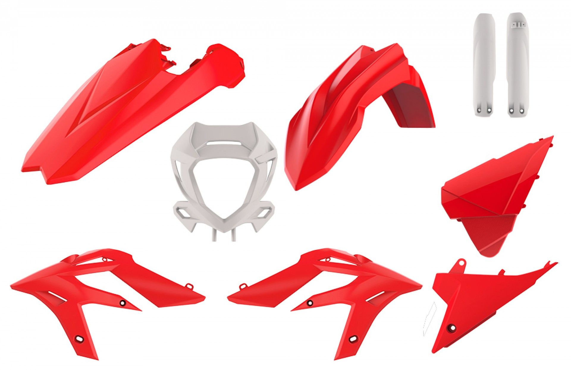 Polisport Full kit X-TRAINER (20-21) Red/White Red/White