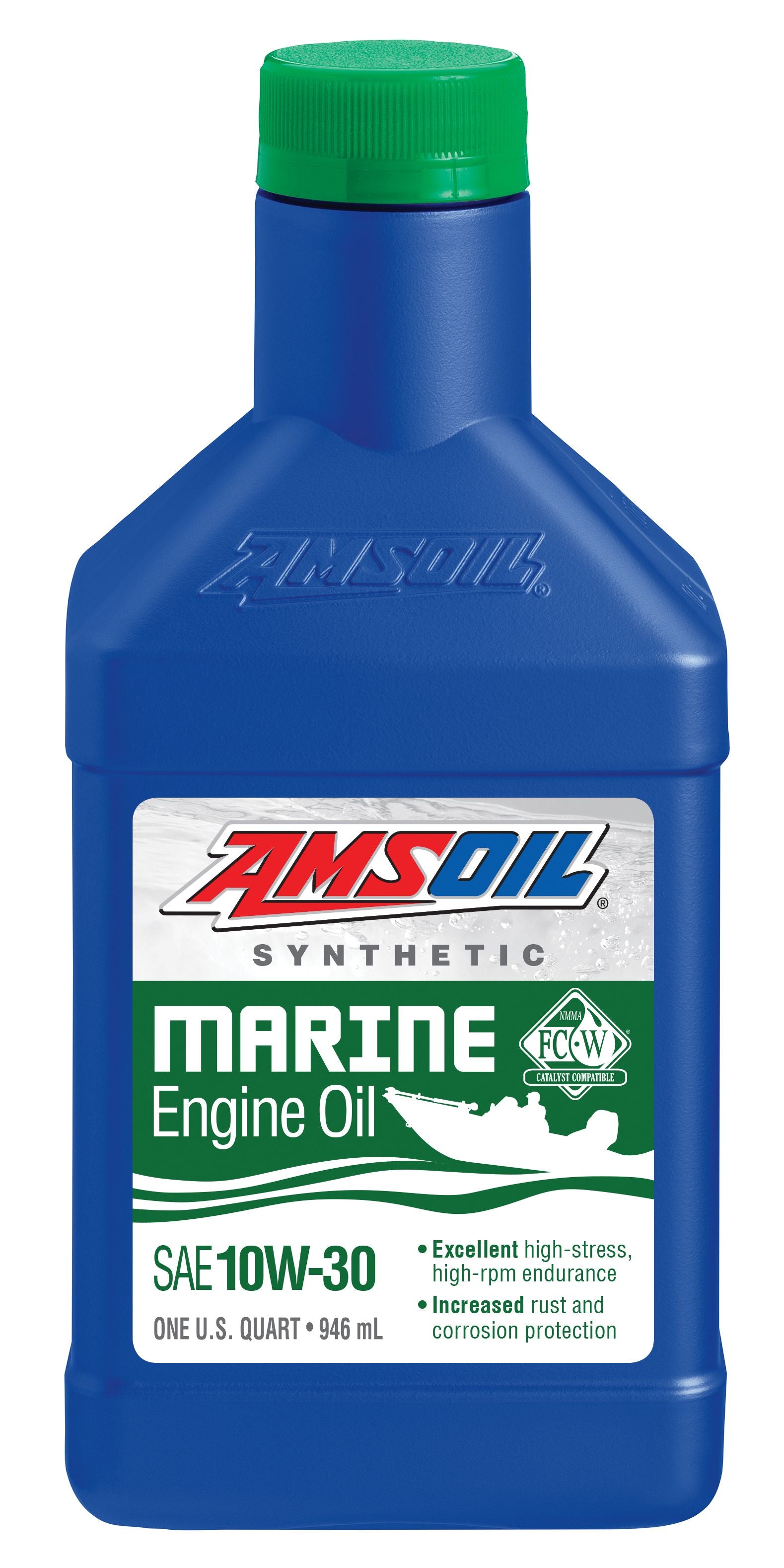 Amsoil 10W-30 Formula 4-Stroke® Marine Synthetic Oil 946ml